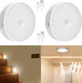 Motion Sensor LED Light – Rechargeable, No Wiring Needed